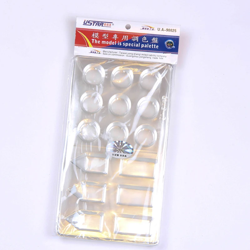 U STAR UA 90025 многофункциональная цветовая палитра для хобби рисования 6 шт./компл.