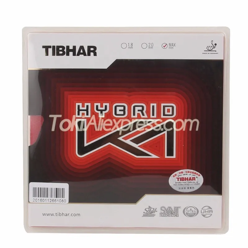 TIBHAR K1 резиновая оригинальная гибридная губка PLUS для пинг-понга | Спорт и