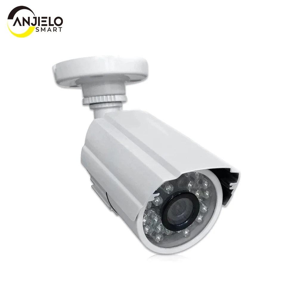 

1200TVl CCTV Analog surveillance 3.6mm Lens camera IR Light Bullet Waterproof Outdoor Security Camera with Power Adapter