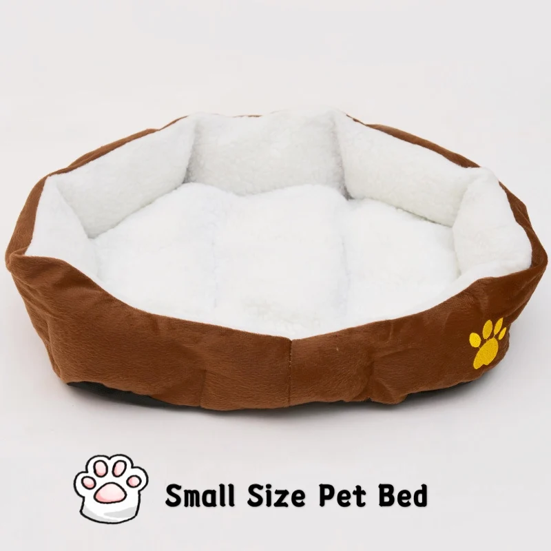 Лидер продаж кашемировый домик для собак и кошек из ягненка теплый маленький