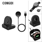 USB-кабель зарядного устройства для Samsung Galaxy Watch 3 4 LTE 44 мм, магнитное зарядное устройство, док-станция, адаптер для Samsung Watch 4 3 Active 2 1