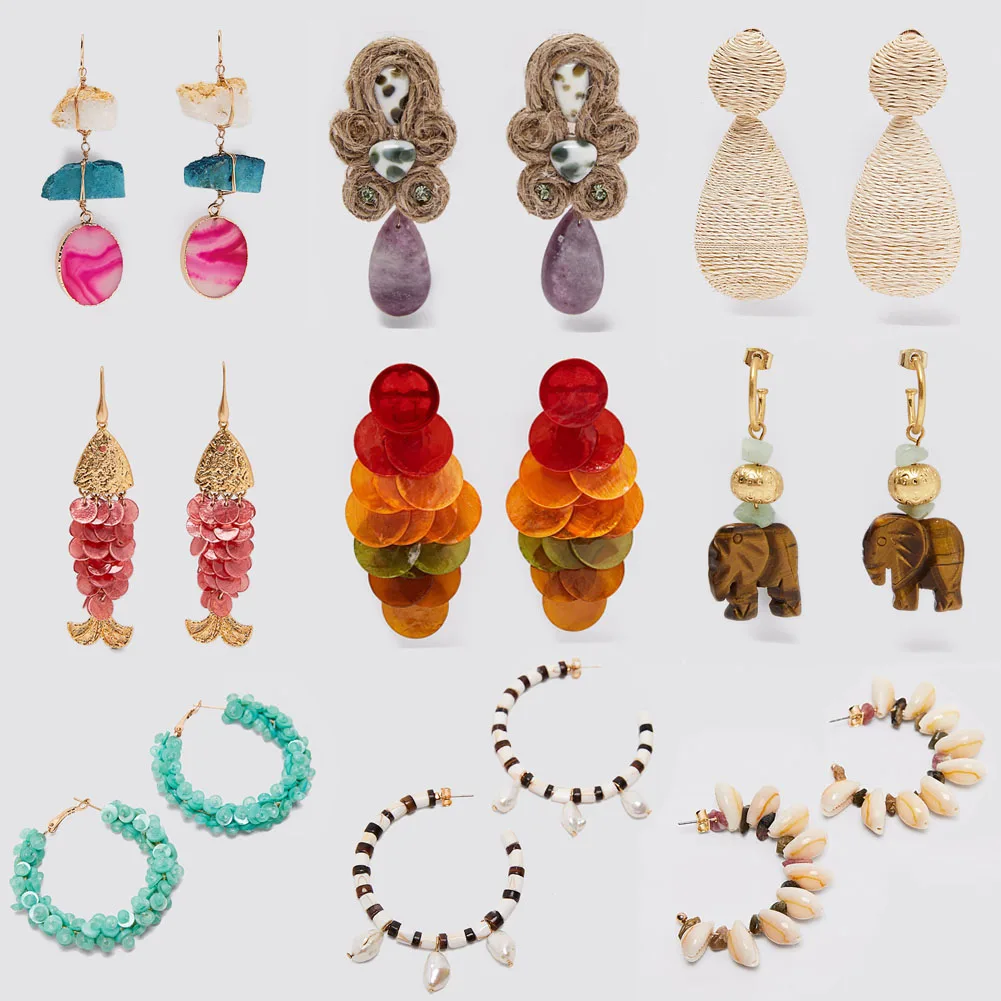 Monarchess 2020 ZA женские висячие серьги с животными ювелирные изделия аксессуары