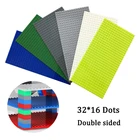 Двойные детали, Классические базовые пластины, 32*16 точек, игрушка, подарки для детей