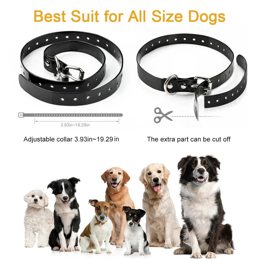 Оригинальный ошейник для дрессировки собак 800 м с электрическим дистанционным