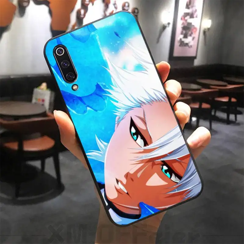 

Anime Bleach Hitsugaya Toshiro Phone Case for xiaomi mi 8 9 8SE 9SE 8Lite mix2 2S max2 3 Pocophone F1