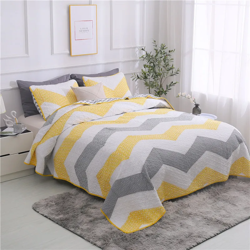 Постельный чехол из чистого хлопка в американском стиле стеганые простыни