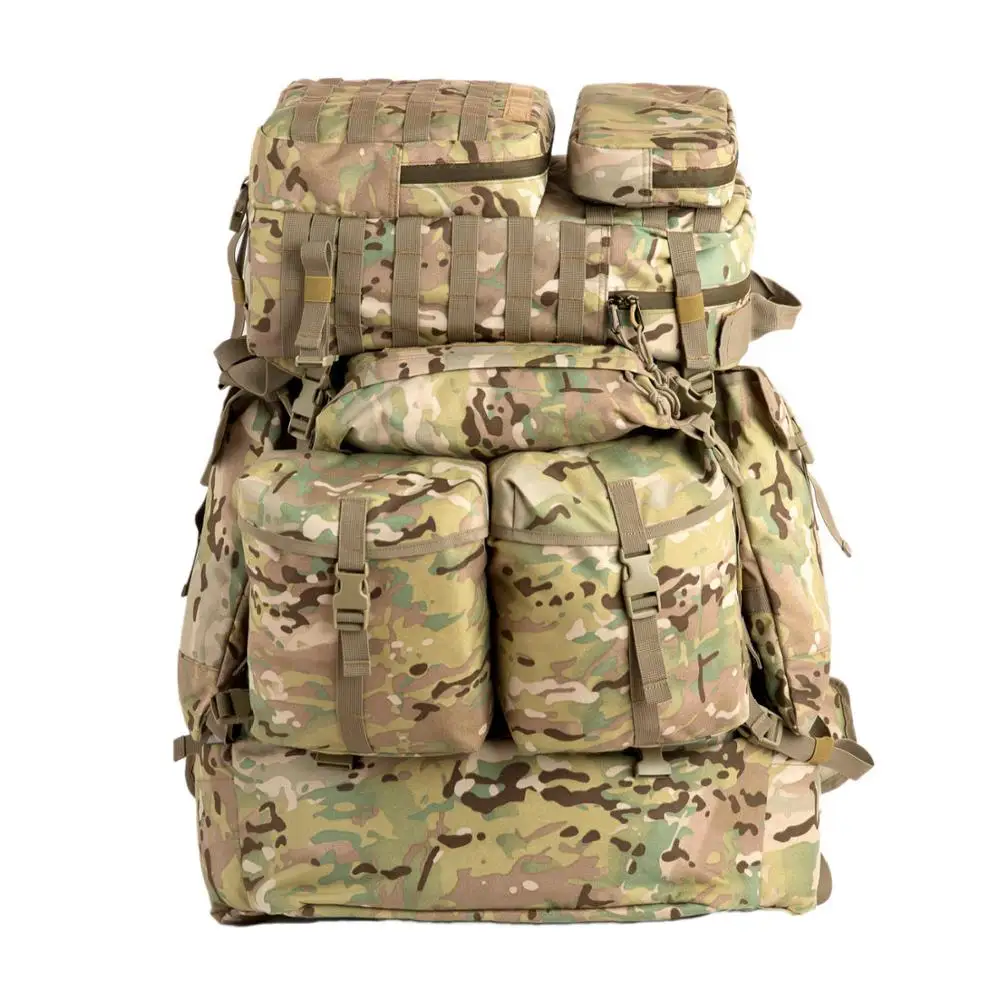 

Akmax Military Tactical Backpack FILBE 80L Army Rucksack Camping Backpack For Men Survival Combat Field Outdoor Trekking Bag