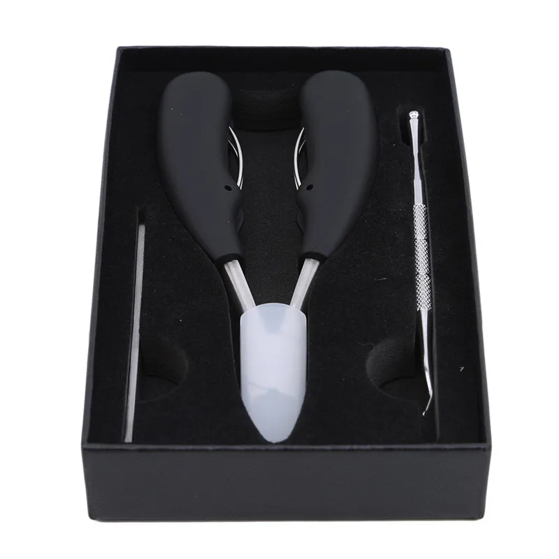 3 шт./компл. рукоятка покрыта нескользким материалом маникюрные ножницы для