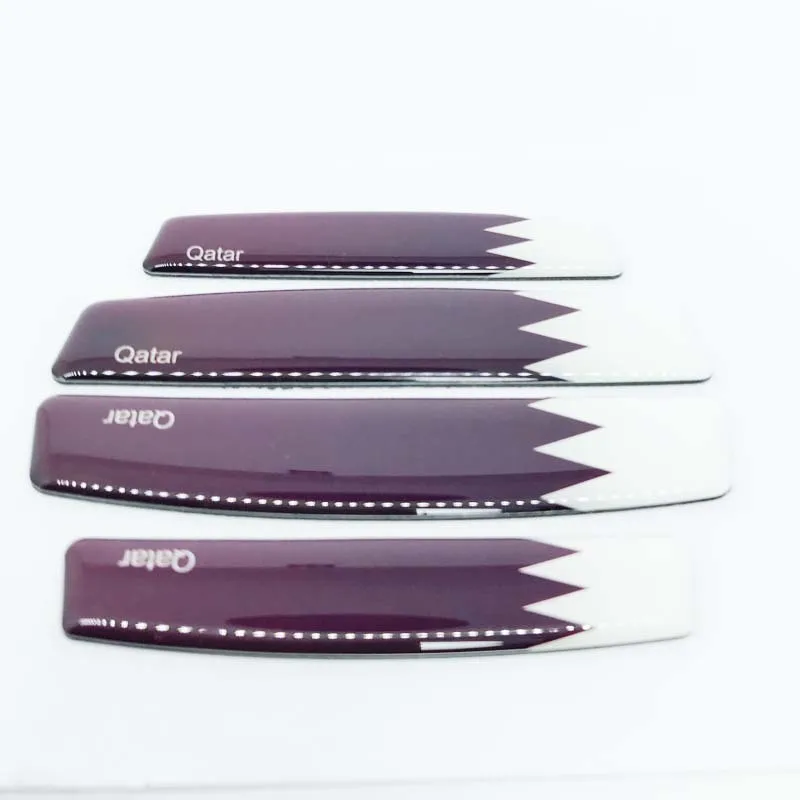 4 шт. защита для края автомобильной двери искусственный национальный флаг Fiat Panda