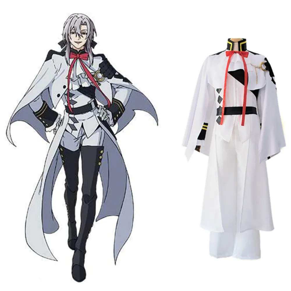 Аниме Серафим конца Ферид Батори костюм косплей для взрослых на Хэллоуин мужские