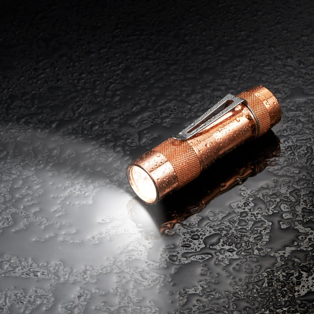 Умный фонарик Lumintop FW3C(FW3A copper) 18650 тройная светодиодная прошивка Anduril с