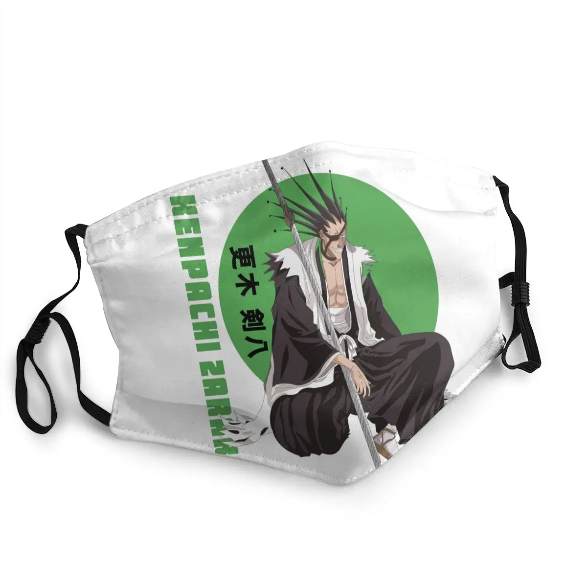 Маска манга Kenpachi Zaraki против пыли неодноразовая отбеливающая аниме маска для лица