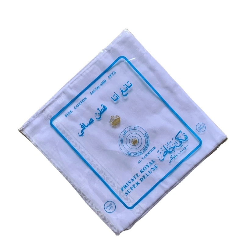 

C6UD Arab Keffiyeh Scarf Turban Muslim Hijab Scarf Military Shemagh Desert Keffiyeh Head Neck Scarf White Arab Wrap
