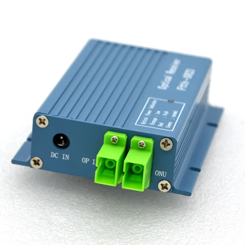 Оптический приемник CATV mini Knot OR20 WDM AGC 2 выходных порта sc core fiber optica 1550 нм apc