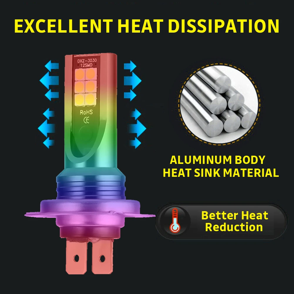 

4pcs H7led Headlight Bulb 120w 26000lm 6000k Dc 12v-24v Certifications Ce Rohs Iso9002 Ip67 Waterproof Led Headlight Signal Lamp