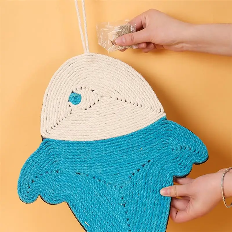 

Pet Cat Toy Multifunctional Cats Sisal Scratching Toys Kitten Creative Sleep Mat Supplies Cat Interactive Scratcher Accessories