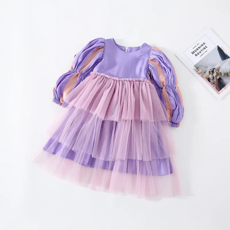 

Girls Dress 21 Spring New Arrivals Spanish Style Fashionable Western Temperament Princess Dress Party Dress