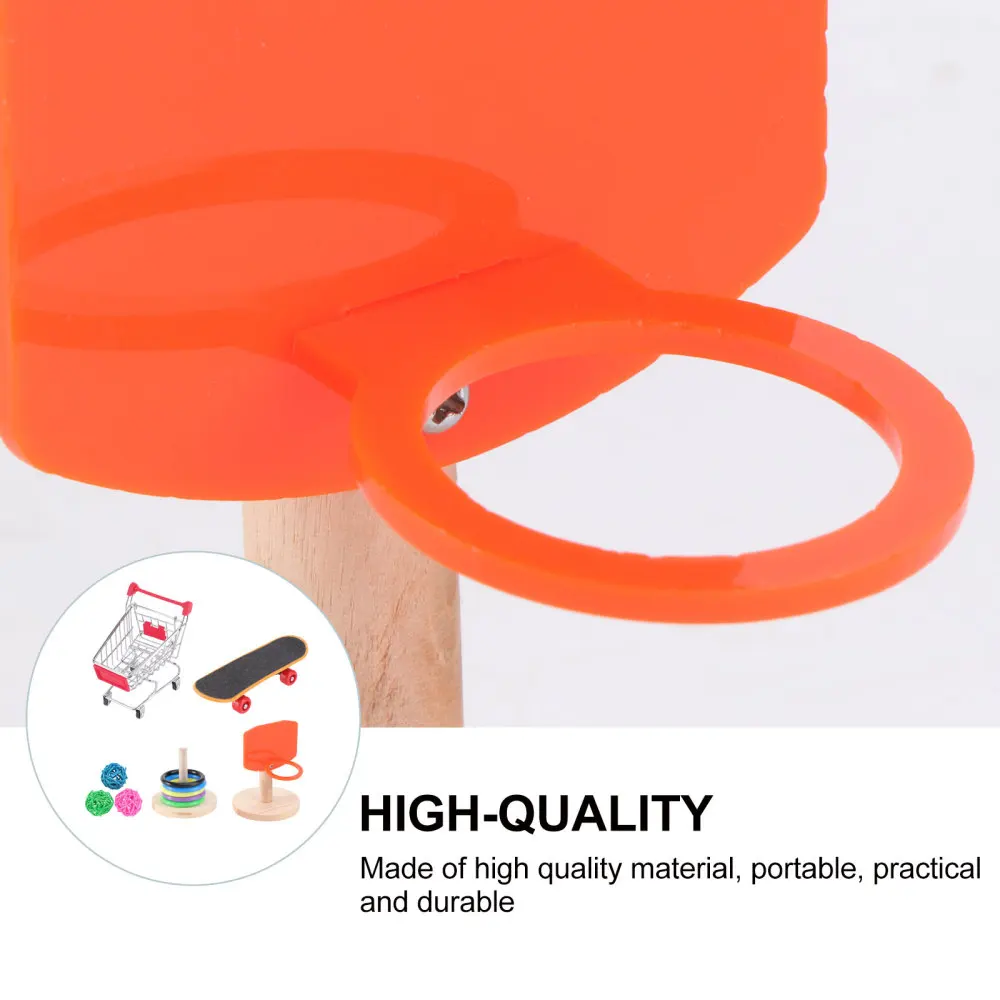 

1 Set of Bird Skateboard Cart Intelligence Training Toy Parrot Foot Talon Toy