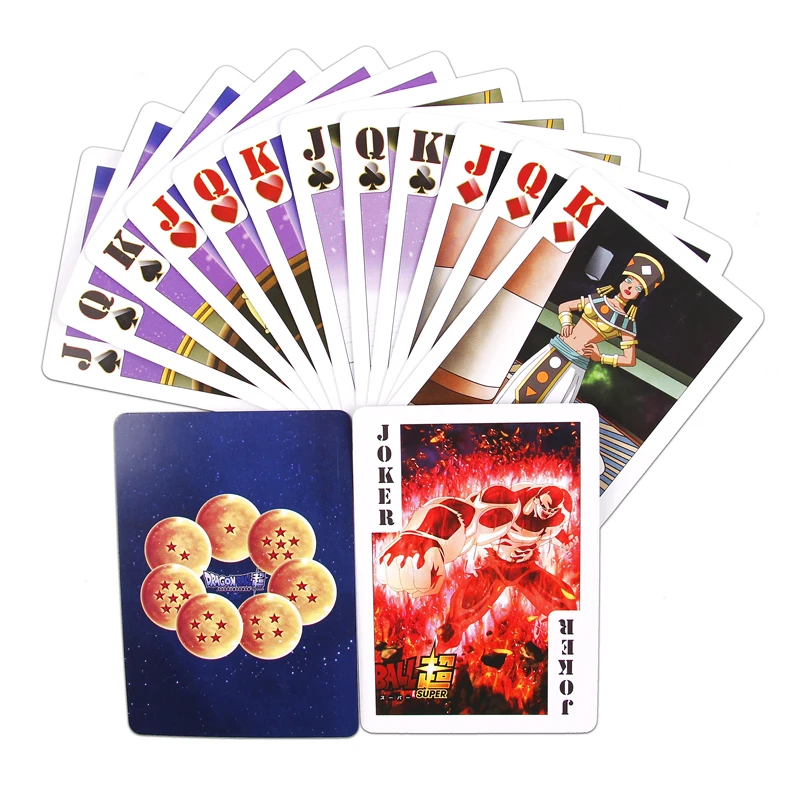 

55 шт Dragon Ball супер ультра инстинкт Гоку Jiren для игры в покер игрушки Фигурки Юбилейная Памятная коллекция карт