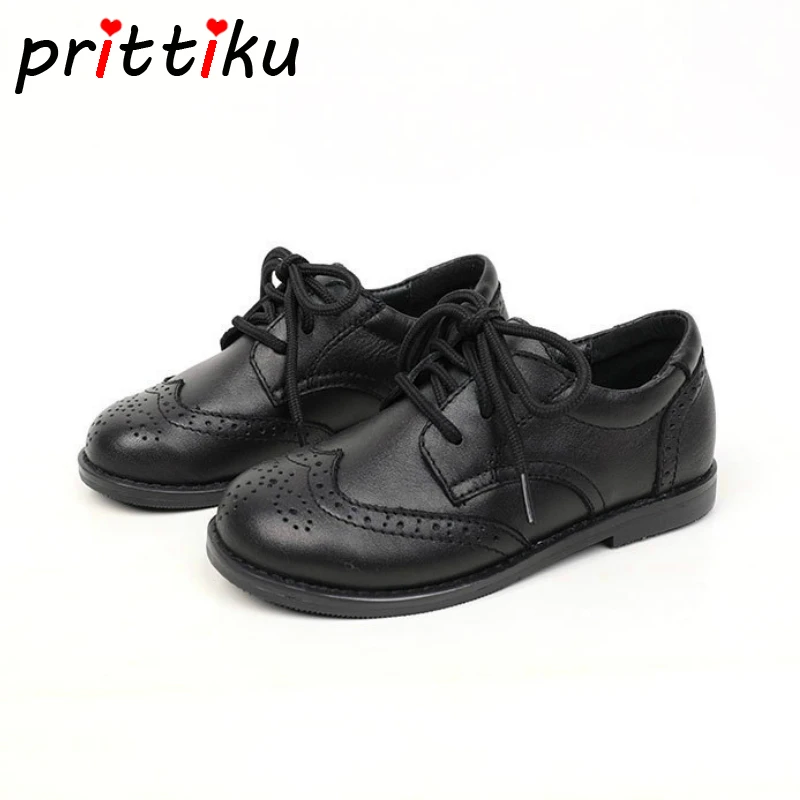 2020 формальное платье на шнуровке для мальчиков и девочек Оксфорды маленьких