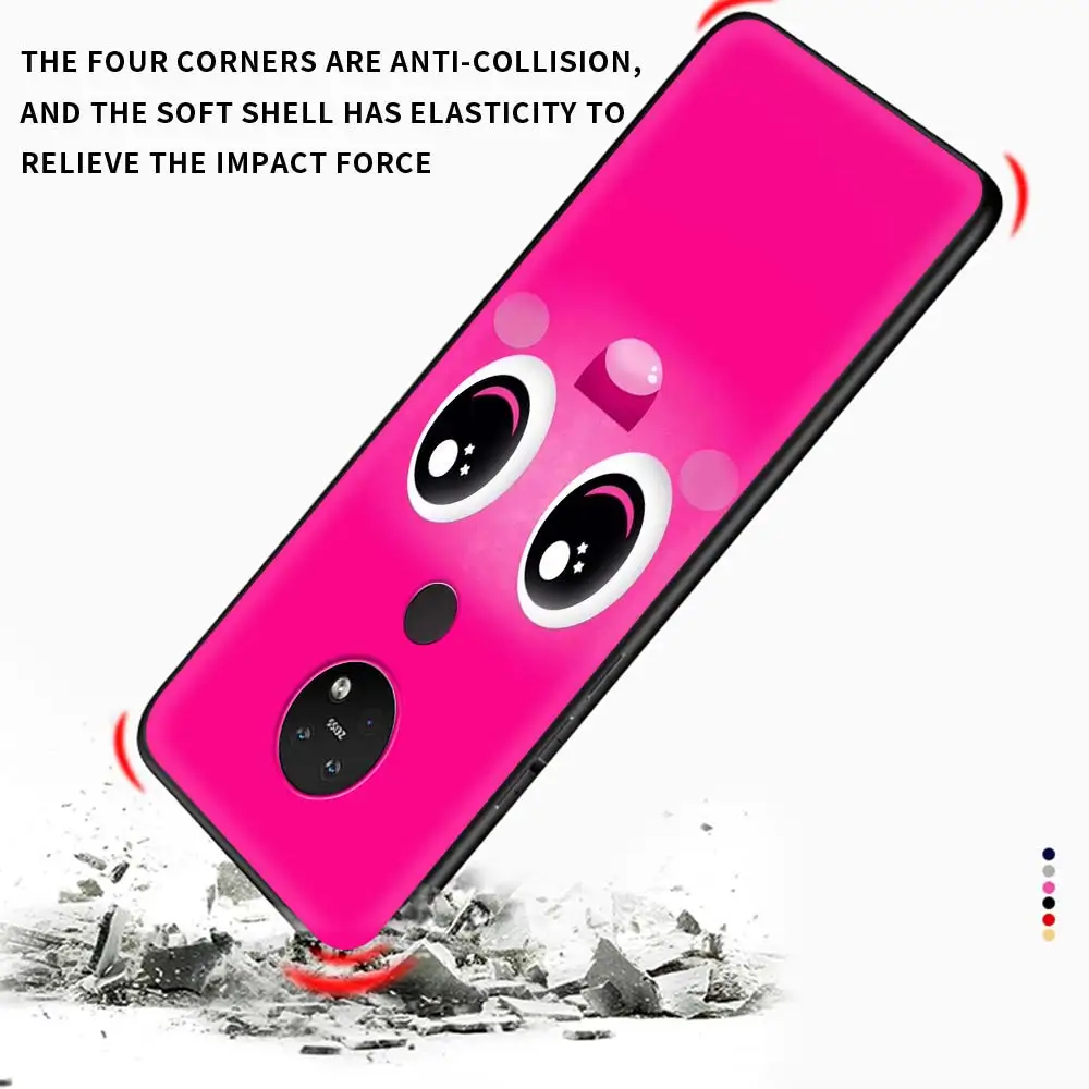 

Cute Funny Face Silicone Phone Case For Nokia X20 X10 G20 G10 C10 C20 5.4 7.2 3.4 5.3 2.3 3.2 8.3 2.4 2.2 4.2 Cover Bag