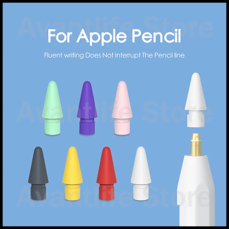 

Сменный наконечник Tib для Apple Pencil 1 и 2, Высокочувствительный наконечник для сенсорного экрана Apple Pencil 2, Запасной наконечник для Apple Pencil 1-го по...