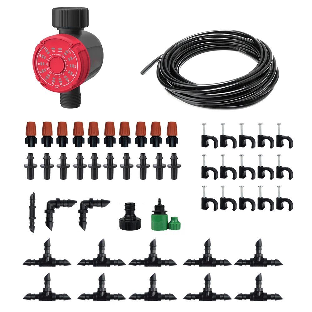 Система автоматического полива с таймером умный садовый набор для микро