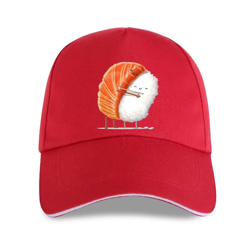 

New Baseball cap 2021 Fashion Sushi Hugs Men 1Pcs Round Neck Basic Tops Harajuku Cool T Shi