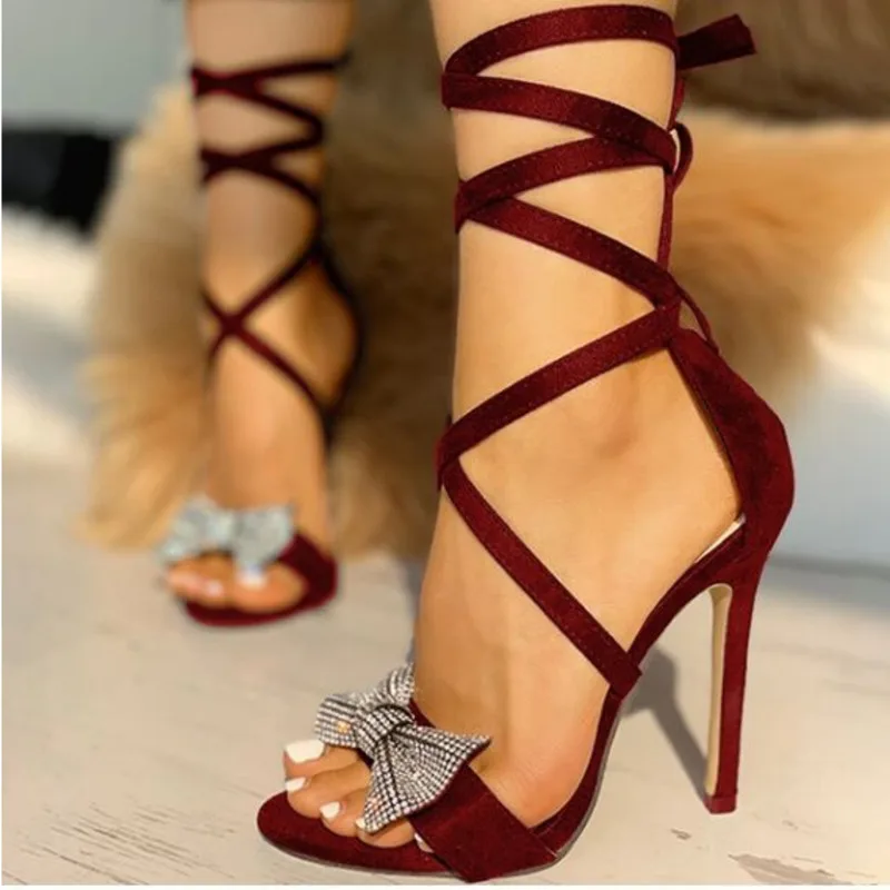 

Sexy Women Shoes Fish Mouth Women Sandals 2021 New Heels Woman Fashion Ankle Strap Sandalias For Women Ladies Party Pumps