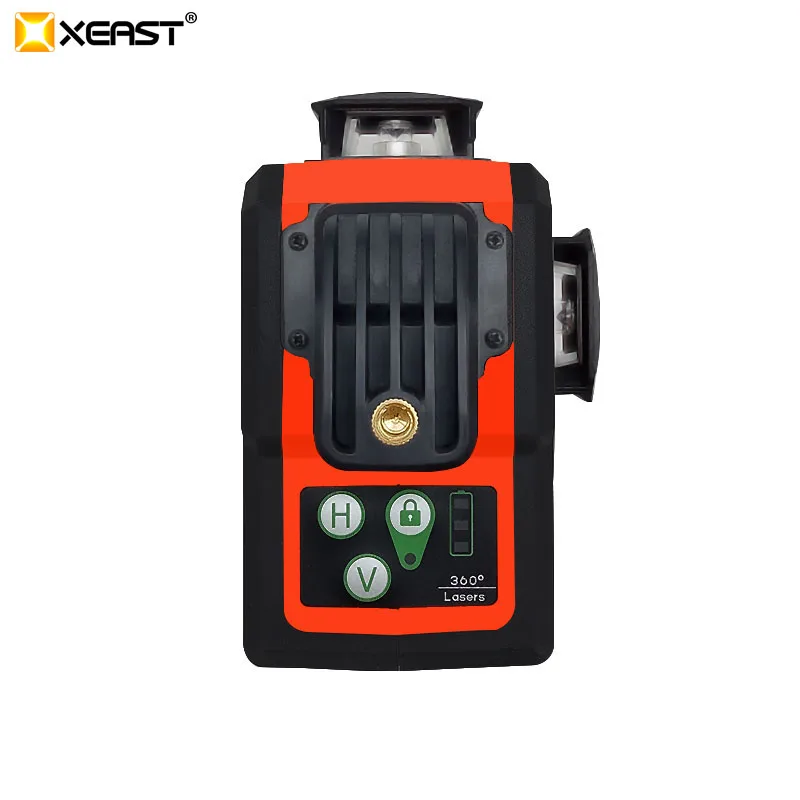 Самонивелирующийся лазерный 3D уровень 12 линий 360 градусов зеленый луч |