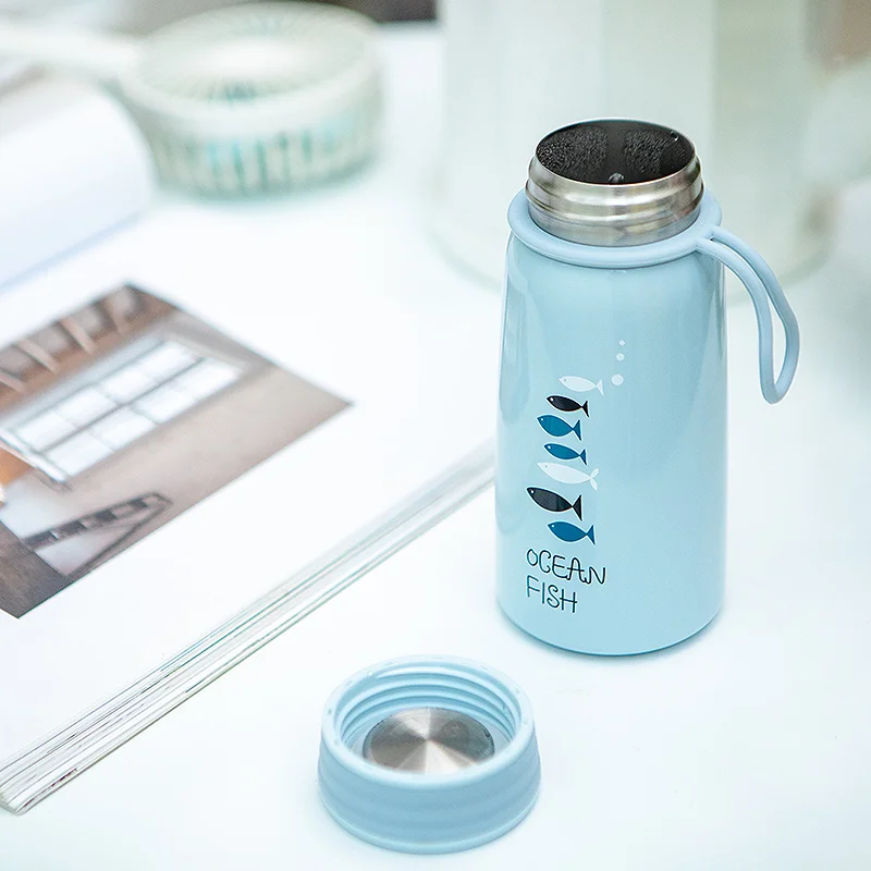 Дорожная кружка из нержавеющей стали вакуумные фляжки 500 мл Термокружка кофейная