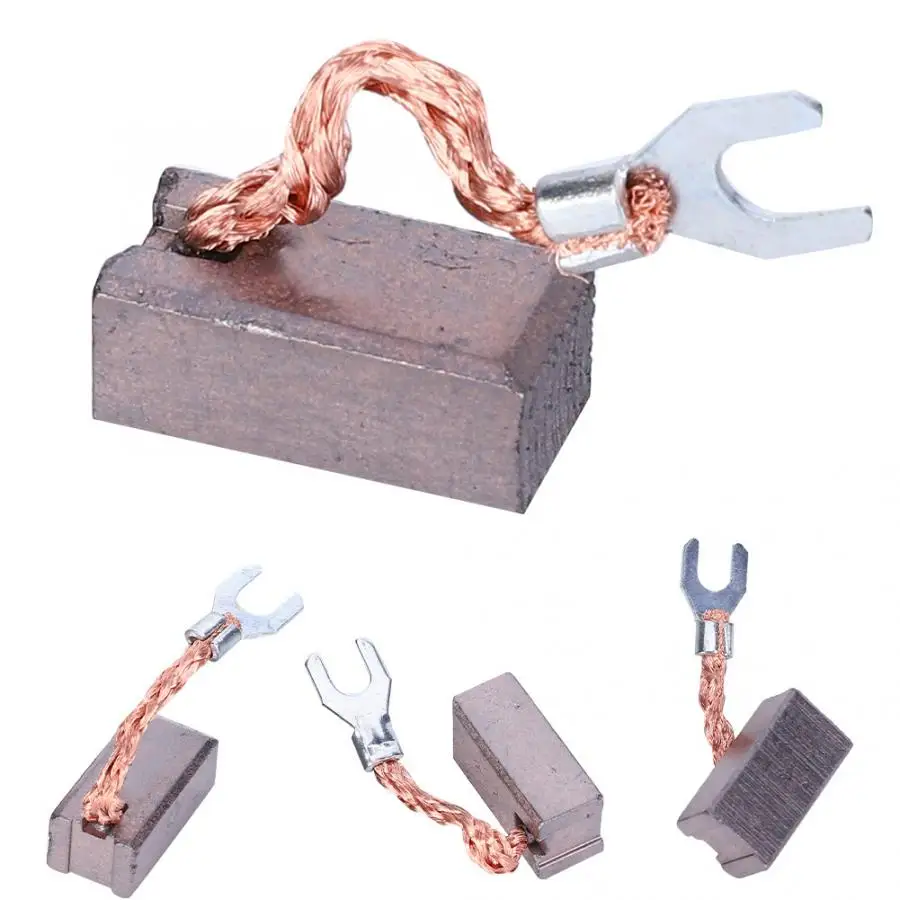 Карбоновые щетки 4 шт. карбоновые для электродвигателей запасные части Сменные