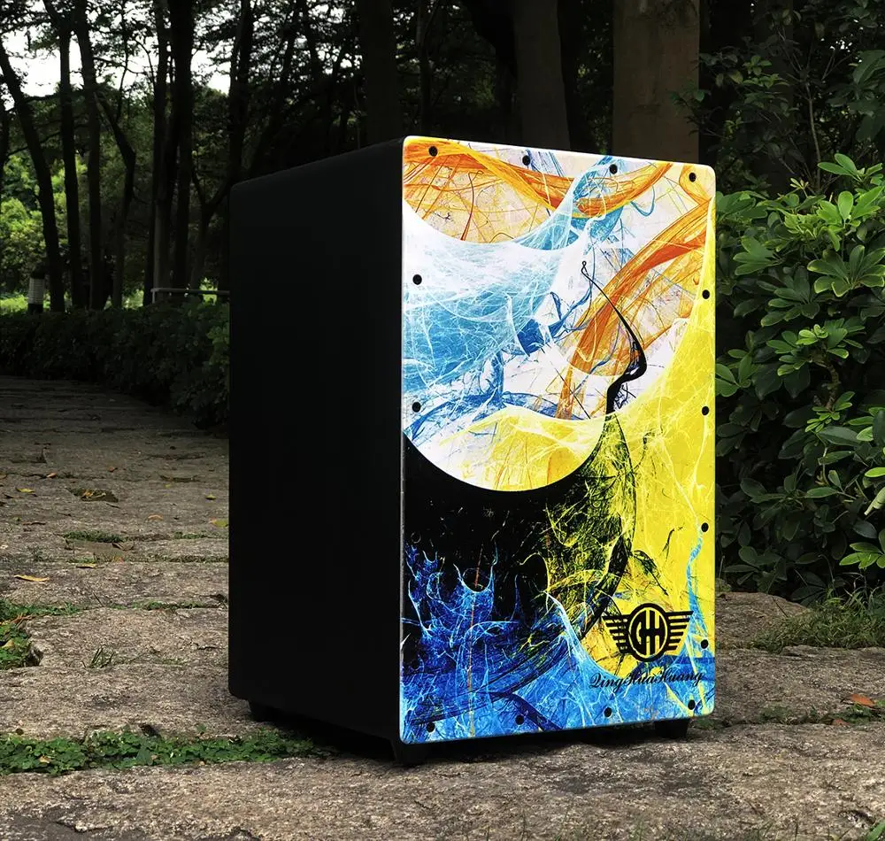 Высококачественный ручной барабан Cajon деревянная коробка инструмент с