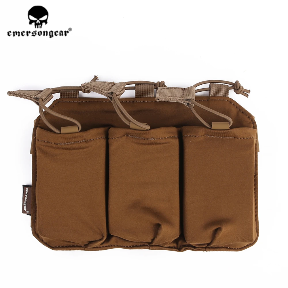 Emersongear Emerson тройной маг Чехол для SS Vest 556 762 подсумок держатель тактический страйкбол охотничий Аксессуар Чехол - Цвет: CB