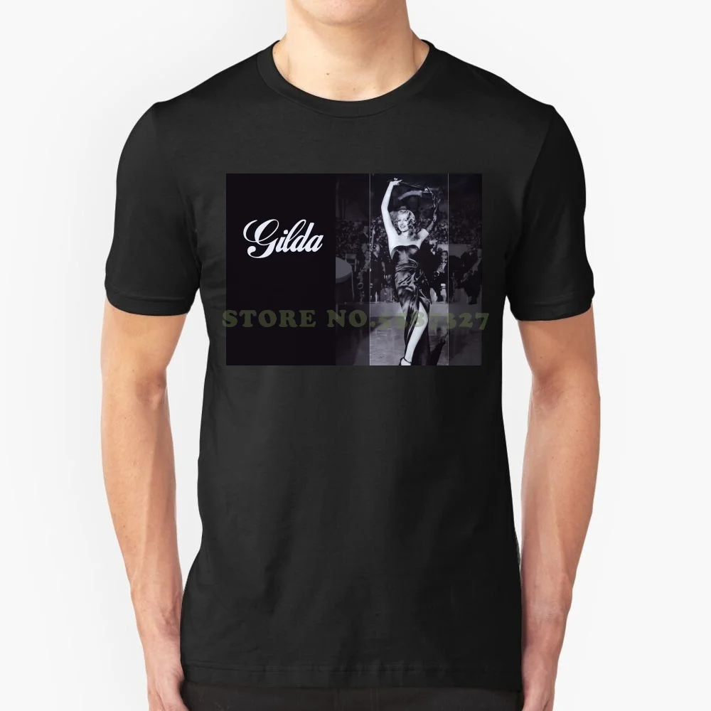Gilda T Shirt 1946 Rita Hayworth Movie Small Medium Large Or Xl White O Neck Cotton T-shirt