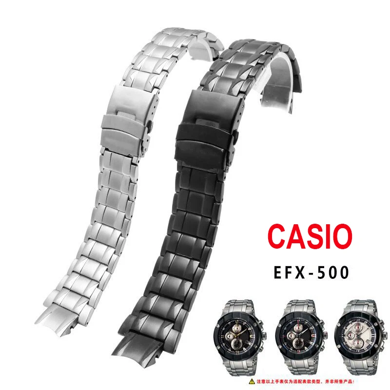 Аксессуары для часов Ремешок Casio EFX 500 ремешок мужской стальной браслет из