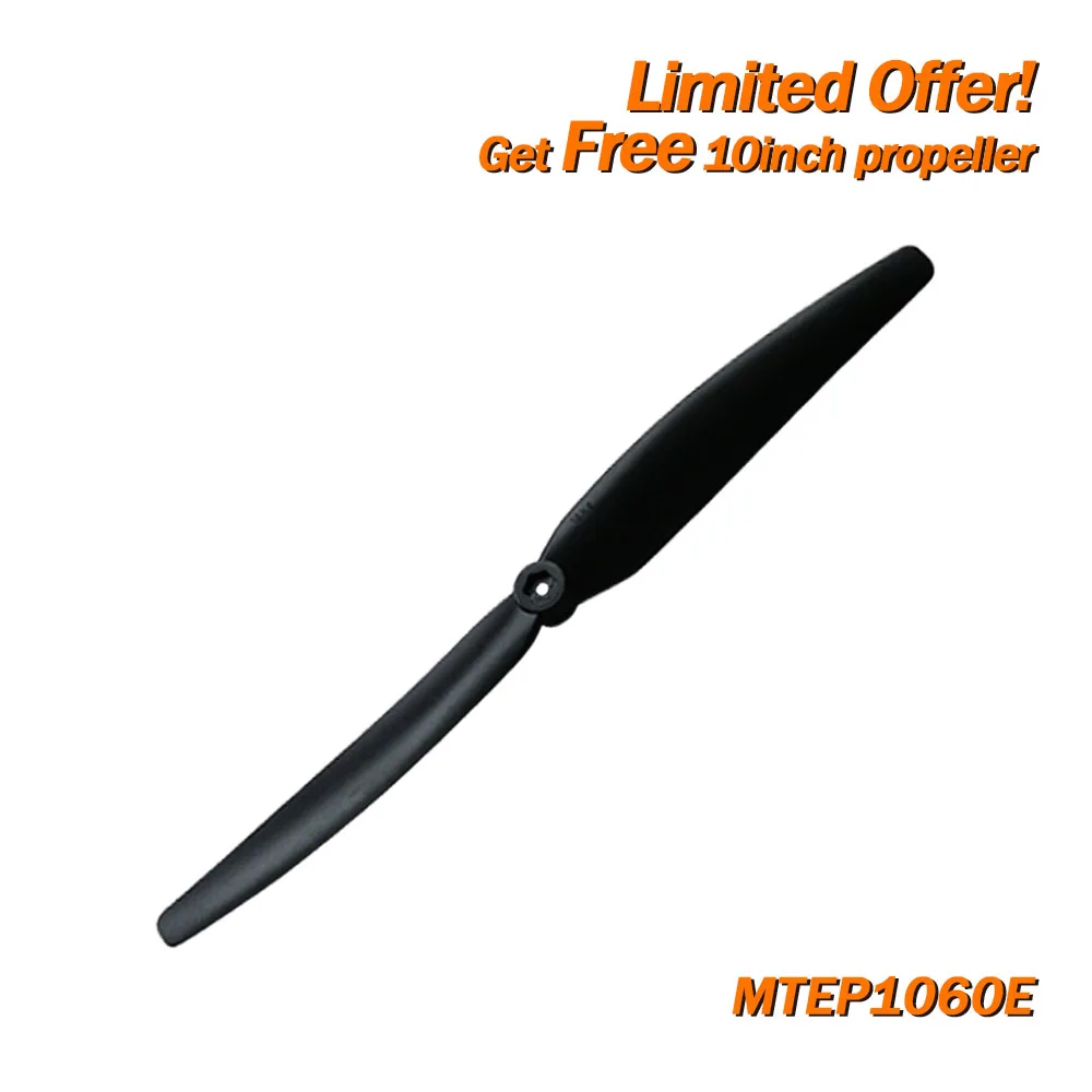 Maytech MTEP1060E 10*6 0 дюймовый пластиковый пропеллер с отверстием 3 2 мм для модели