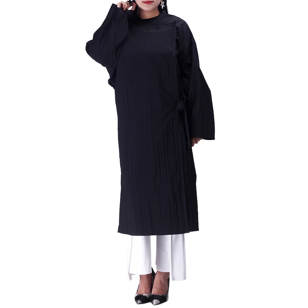 

Fashion Unisex Adjustable Beauty Salon Robes Front Closure Client Gown Clothes Waterproof Waist For Women