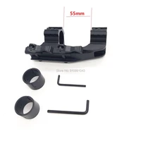 30mm25 4mm dual ring cantilever quick release scope rail mount picatinny weaver