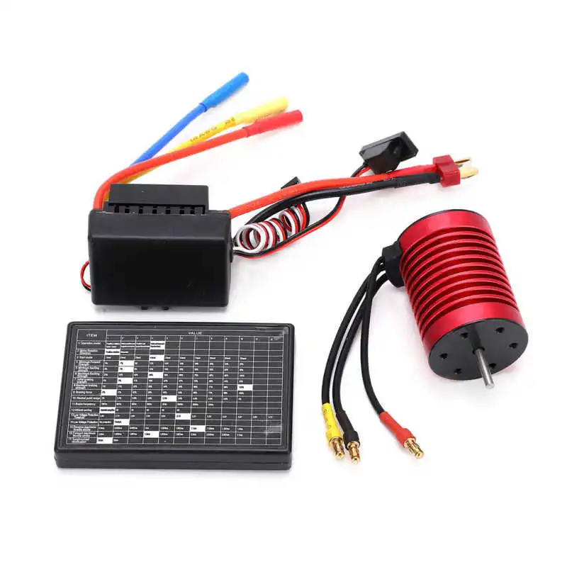 Бесщеточный двигатель F540 3000KV 60A ESC 820W для радиоуправляемого автомобиля 1/10 |