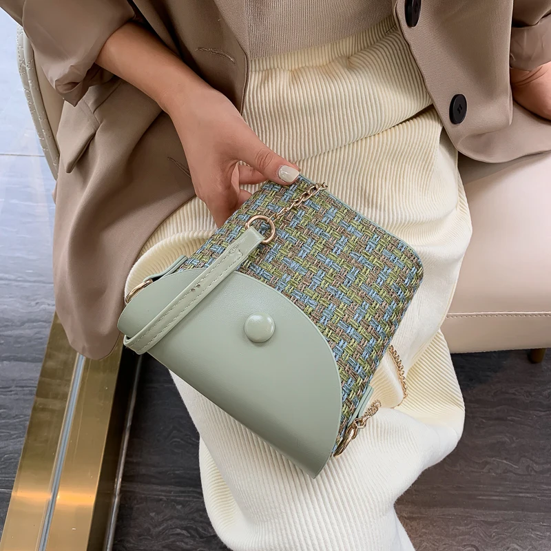 Элегантная женская сумка в Корейском стиле черная Изысканная через плечо для