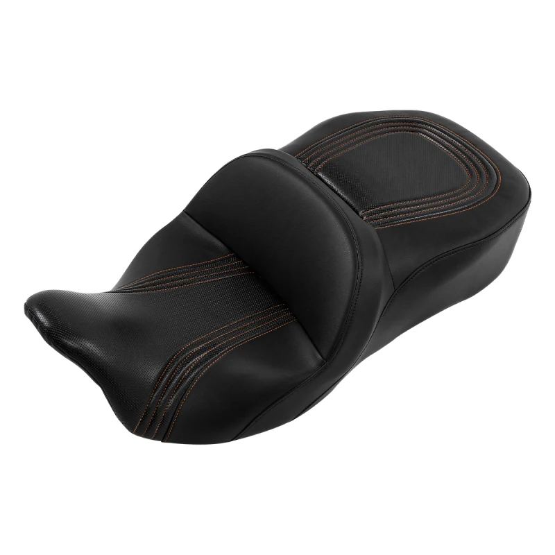 Сиденье для мотоциклиста водителя пассажира 2 вверх Harley Touring Road King Electra Glide Street CVO
