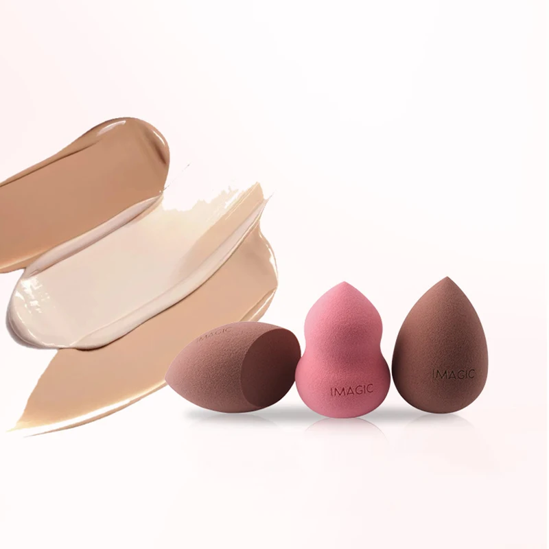IMAGIC Makeup Foundation спонж для Макияжа Косметический пышный порошок Гладкий косметический спонж для нанесения макияжа