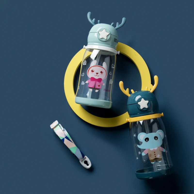 Милая кружка для питья летняя детская бутылка воды школы Мультяшные чашки с