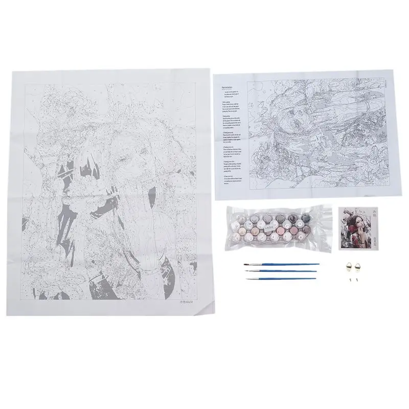 Качественная картина маслом сделай сам набор для рисования по номерам на холсте