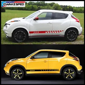 Автомобильный капот гоночные полосы для Nissan JUKE NISMO Sport Styling Авто Крышка двигателя капот Декор наклейки внешние виниловые наклейки