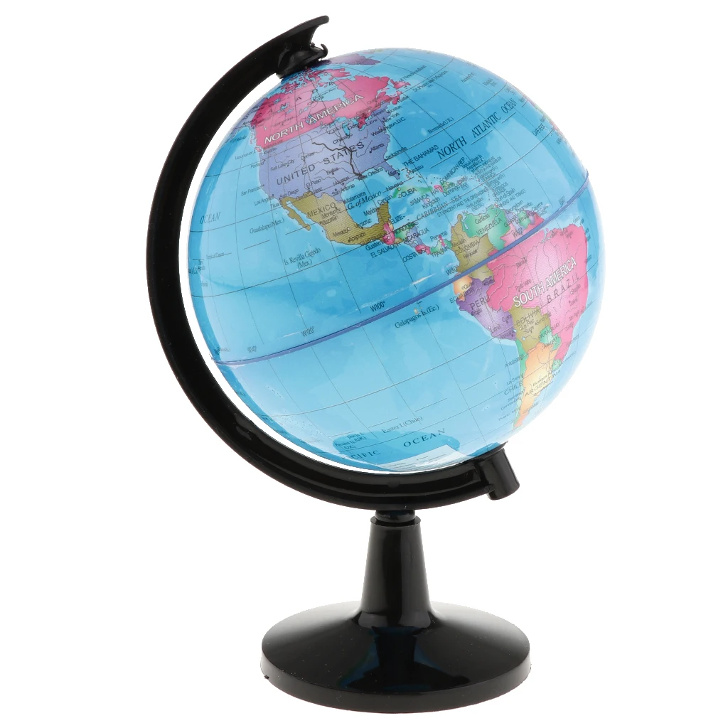 

Large Swivel Spining World Globe Model School Geography Educational Teaching Kits Children Leaning Toys