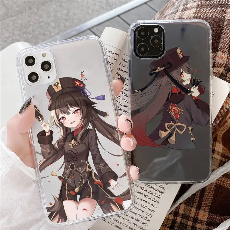 

Hu Tao Genshin Impact Phone Case For for iphone 12 Mini SE 2020 5 5S 6 6S Plus 7 8 Plus X XR XS 11 Pro Max Fundas Coque