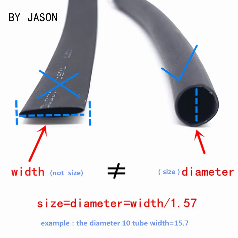1 м 2:1 термоусадочные трубки термоусадочная муфты Обёрточная бумага провода на
