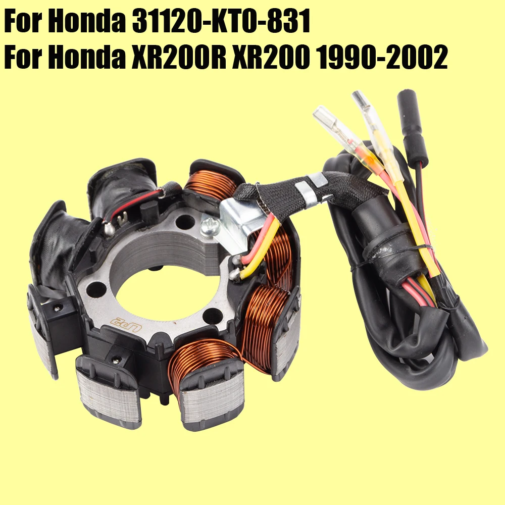 Stator Coil for Honda XR200R XR200 XR 200R 200 R 1990 1991 1992 1993 1994 1995 1996 1997 1998 1999 2000 2001 2002 31120-KT0-831